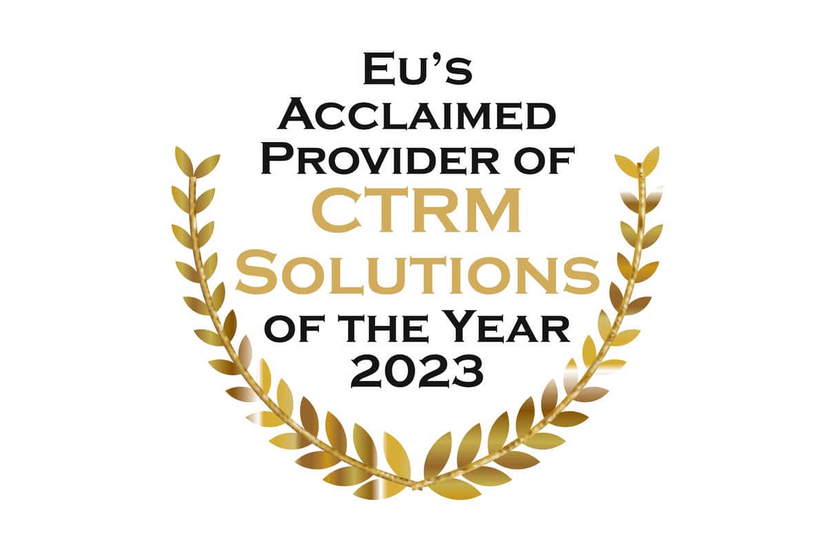 The CIO Today Trophy for EU's Acclaimed Provider of CTRM Solutions 2023